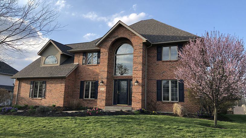 Situated on a .32-acre lot, this brick 2-story offers 5 bedrooms, 3 full bathrooms and one partial bathroom. The home has about 2,670 sq. ft. of living space with a finished basement that could be made into a guest suite. CONTRIBUTED PHOTO
