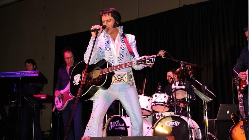 World champion Elvis performers Tim "E" Hendry and Ted Torres Martin will play Elvis Presley at four stages of his unforgettable career with the show "Elvis Elvis Elvis! - A Tribute to the King," coming to the Clark State Performing Arts Center on Saturday.