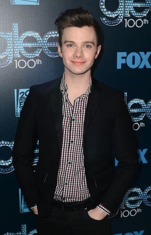 Chris Colfer's young face works perfectly when you star in a high school comedy.