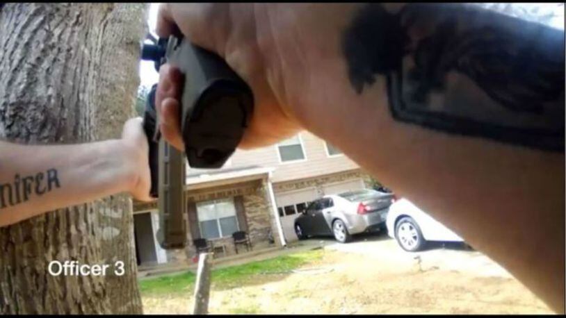 Henry County police released body camera video from a 17-hour standoff with multiple victims including two injured officers. (Photo: Screengrab via Henry County police)