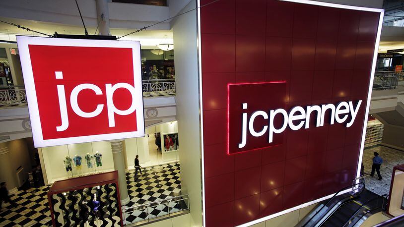 FILE - This Tuesday, April 9, 2013, file photo shows a J.C. Penney store in New York. J.C. Penney reports earnings Friday, Nov. 11, 2016. (AP Photo/Mark Lennihan, File)
