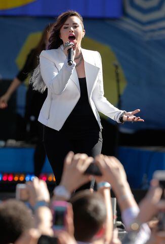 Demi Lovato on Good Morning America - June 6, 2014