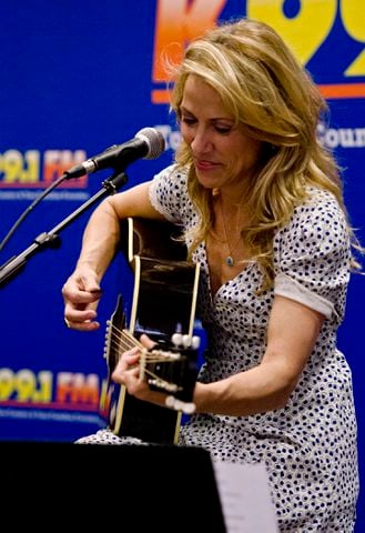 Sheryl Crow performs at Cox Media Group