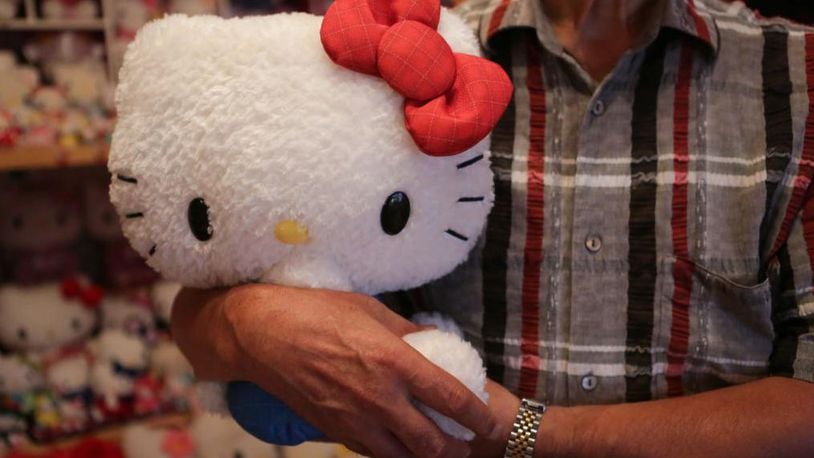 A Hello Kitty Cafe is scheduled to open next week in California.