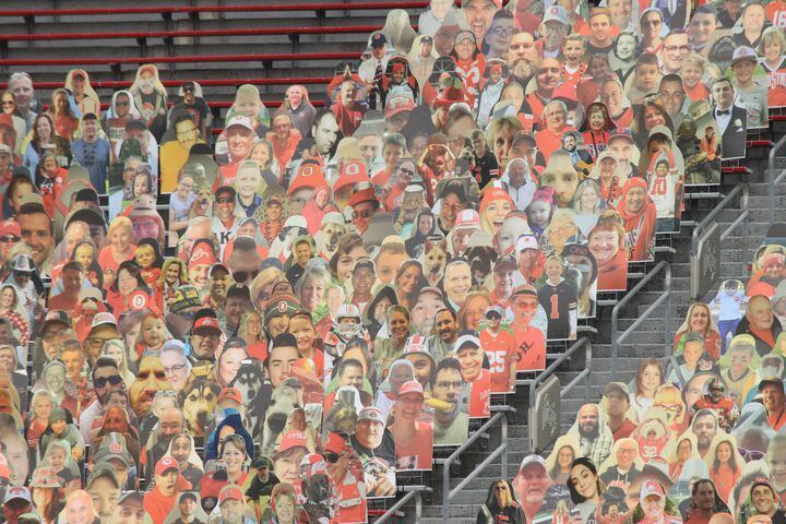 Photos: Ohio State fan cutouts at Ohio Stadium