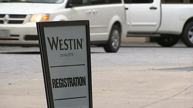The Westin Hotel in Charlotte, North Carolina.