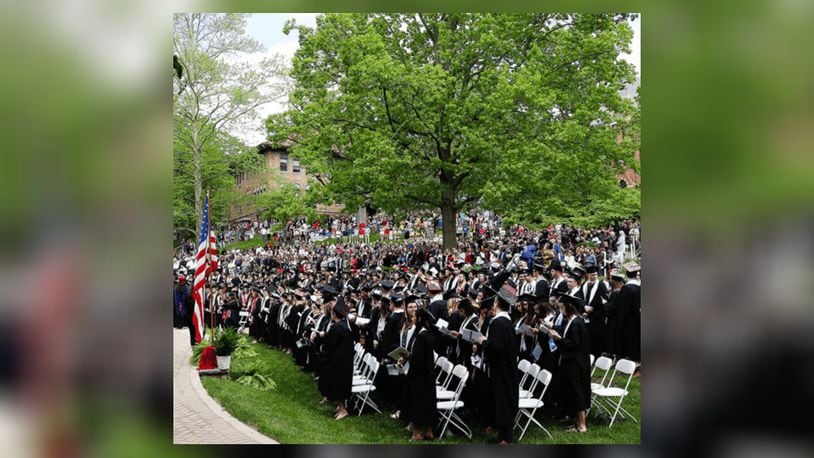 Wittenberg University will host its 173rd commencement ceremony on Saturday, May 13. Contributed