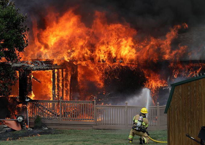 PHOTOS: House Fire on Thomaston Trail