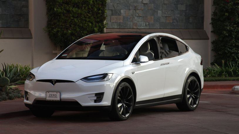 The Tesla Model X 75D is a lean, green driving machine. CONTRIBUTED