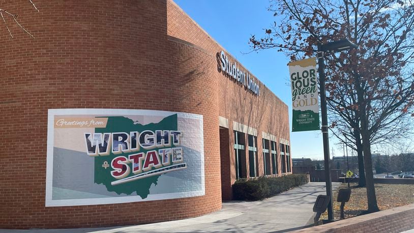 Wright State University's Student Union contains the campus' fitness center, a dining facility, the bookstore and more.
