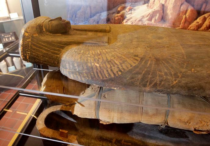 PHOTOS: Nesiur, Dayton’s mummy, is on display in the new Ancient Egypt exhibit at the Boonshoft Museum of Discovery