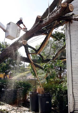 Hurricane Ike blasts the Miami Valley a decade ago