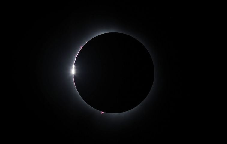 Total solar eclipse, taken from Butler County