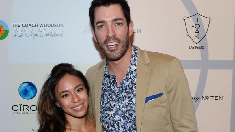 LAS VEGAS, NV - JULY 08:  Linda Phan (L) and television personality Drew Scott arrive at the Coach Woodson Las Vegas Invitational red carpet and pairings gala at 1 OAK Nightclub at The Mirage Hotel & Casino on July 8, 2017 in Las Vegas, Nevada.  (Photo by Bryan Steffy/Getty Images for PGD Global)