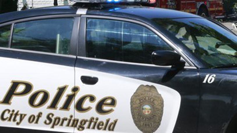 Springfield police investigate a burglary at a home on Portage Path.