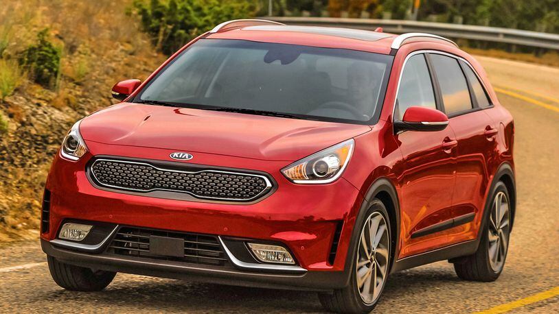 The 2017 Kia Niro offers crossover style and utility while providing up to 50 mpg in fuel economy. Kia photo