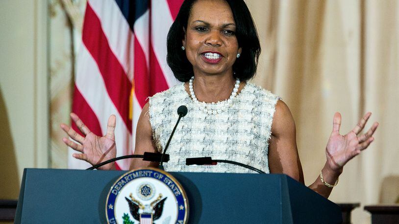 Former Secretary of State Condoleezza Rice. Getty Image