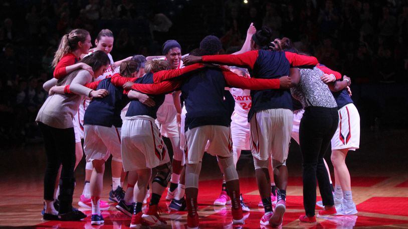 Dayton against Saint Louis on Wednesday, Feb. 22, 2017, at UD Arena.