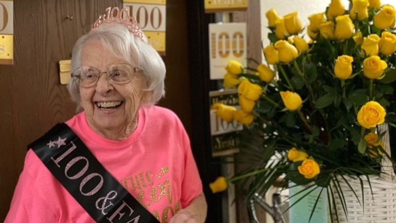 Rita Waldron, a Springfield resident, turned 100 on Saturday.