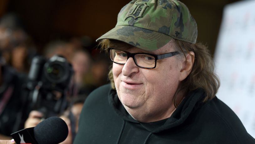 HOLLYWOOD, CA - NOVEMBER 07: Filmmaker Michael Moore attends the Centerpiece Gala Premiere of Dog Eat Dog Films' 'Where to Invade Next' during AFI FEST 2015 presented by Audi at the Egyptian Theatre on November 7, 2015 in Hollywood, California. Moore said during an online edition of HBO's "Real Time with Bill Maher" in July 20, 2016, that he thinks Republican Donald Trump is going to win the upcoming presidential election. (Photo by Kevin Winter/Getty Images For FYI)