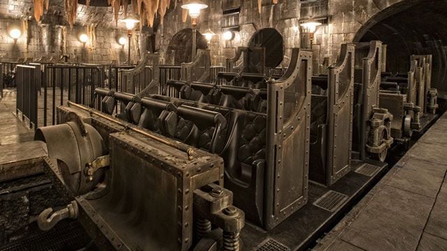 Harry Potter Escape From Gringotts behind-the-scenes