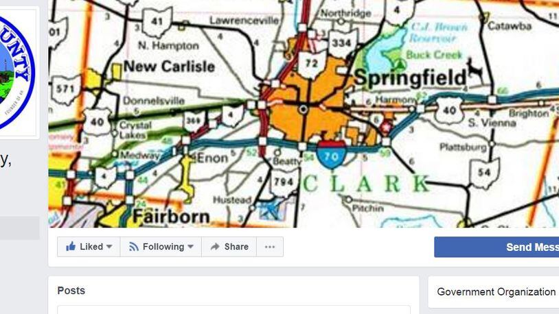 Clark County recently started its own Facebook page. SUBMITTED PHOTO