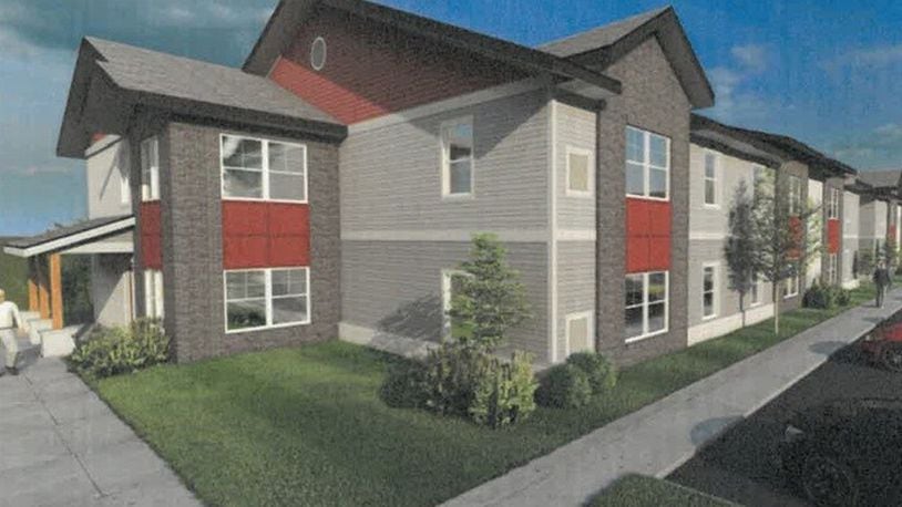 A 72-unit apartment complex, the Senior Village at Valle Greene, is being proposed east of Interstate 675 and north of East Dayton Yellow Springs Road in Fairborn. CONTRIBUTED