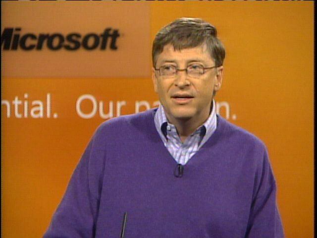 Bill Gates at newser 6-15-06