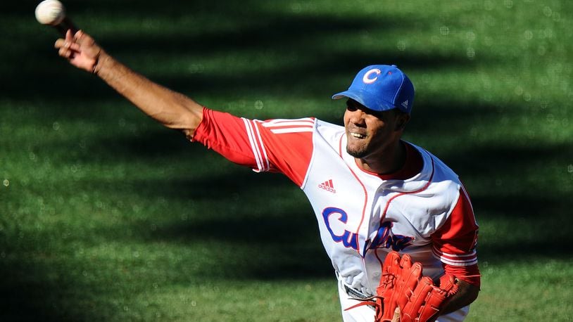 The Braves are rumored to be one of the teams interested in Miguel Alfredo Gonzalez, a 26-year-old righthander from Cuba. Gonzalez is a free agent and has been cleared to sign with a baseball team next week.