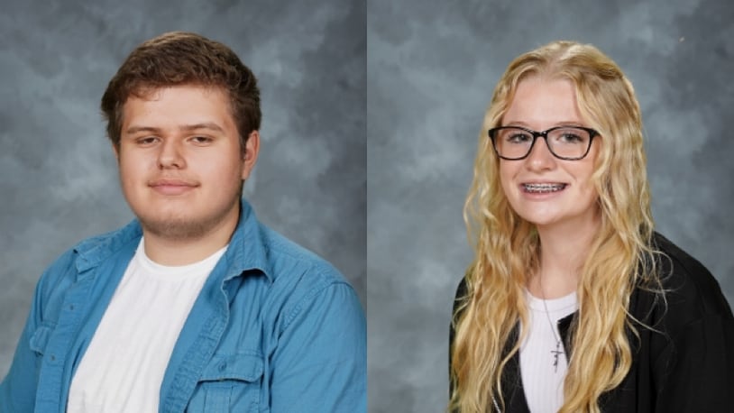 Osman Diaz (left) and Taylor Haffner, both juniors at Global Impact STEM Academy in Springfield, died in a car accident Friday, April 21, 2023. Photos courtesy Global Impact STEM Academy