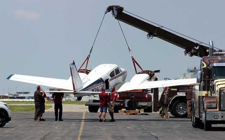 Plane crash at Dayton International Airport