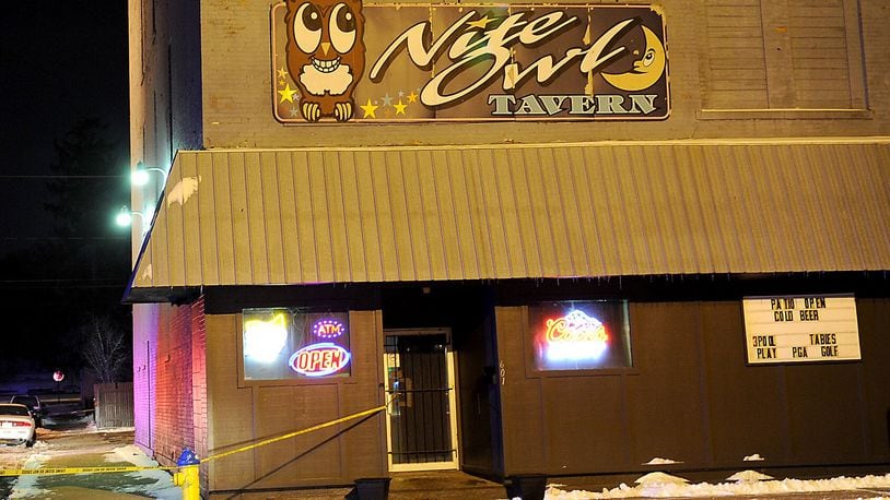 Two people were ran over by a car outside the Nite Owl bar in Springfield early Saturday morning. Police said they are investigating the incident as intentional. Marshall Gorby/Staff