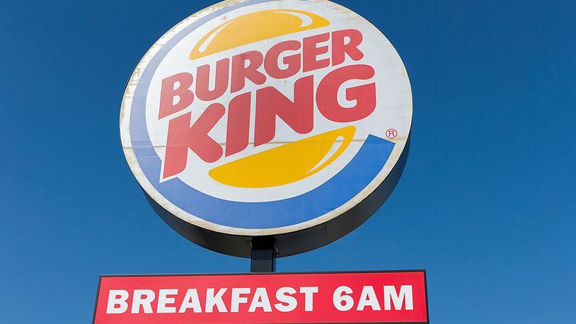 File photo of a Burger King sign.