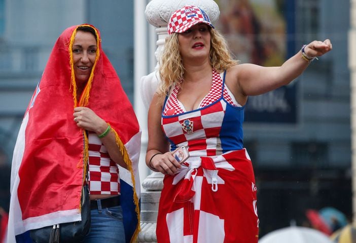 2018 World Cup final -- France vs. Croatia
