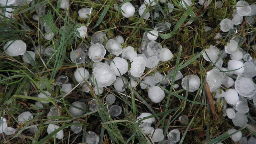 A hailstorm in southern Queensland put a woman, her child and grandmother in peril.