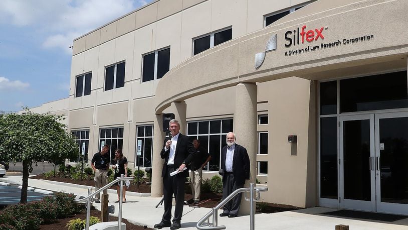 Silfex, a manufacturing facility that opened in early June in Springfield, has already brought on 150 employees with more on the way. BILL LACKEY/STAFF