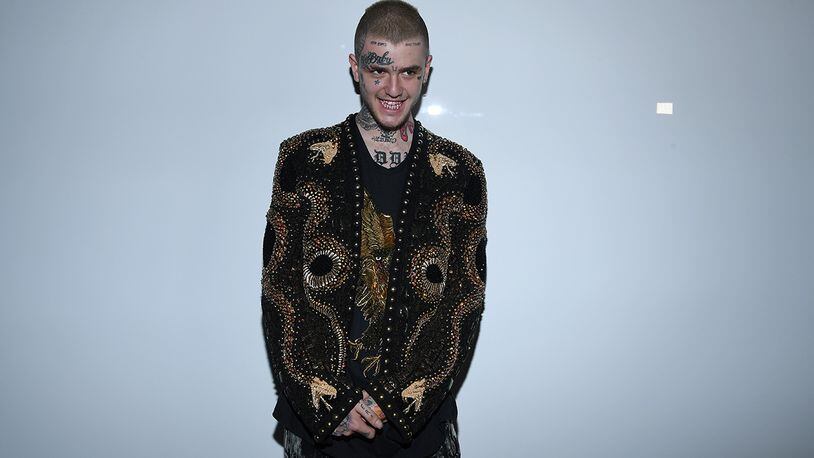 File Photo - Lil Peep attends the Balmain Menswear Spring/Summer 2018 show as part of Paris Fashion Week on June 24, 2017 in Paris, France.  (Photo by Pascal Le Segretain/Getty Images)