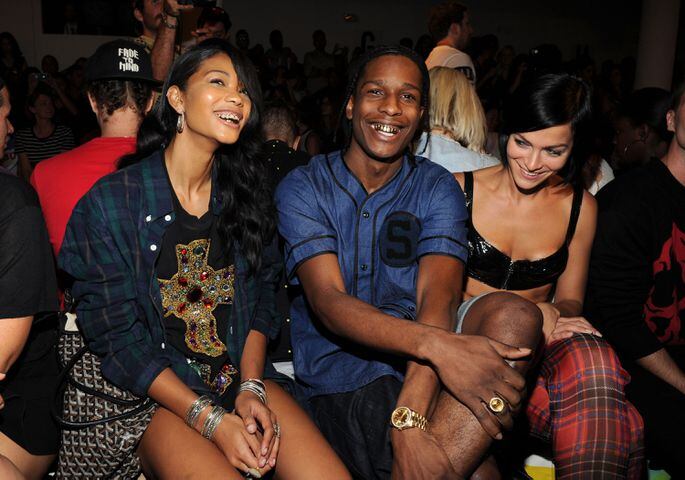 Chanel Iman and A$AP Rocky