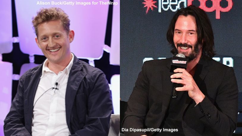Alex Winter (left) and Keanu Reeves (right) are reportedly reprising their roles Bill and Ted in the sequel of "Bill and Ted's Excellent Adventure."