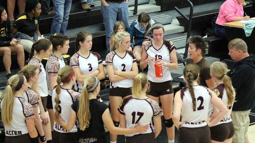 Alter beat Kenton Ridge on Saturday to advance to the state volleyball tournament for the first time since 2014. FILE PHOTO
