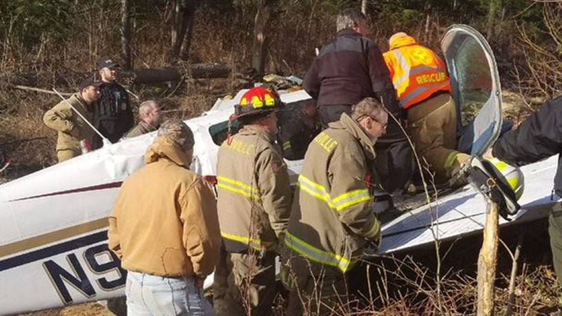A Springfield couple’s plane crashed in Scott County, Tenn. Photo contributed by Independent Herald