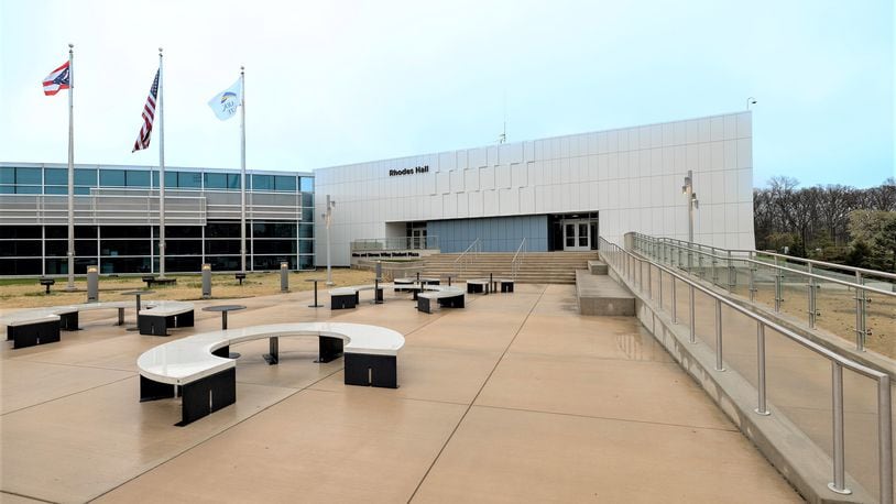 Clark State College will host a celebration and dedication ceremony for the opening of the Nina and Steven Wiley Student Plaza at 3 p.m. on April 18. Contributed