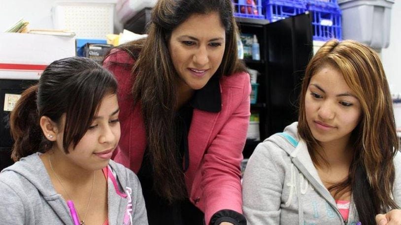 Lourdes Narvaez-Soto leads the Hispanic Outreach program in Springfield that helps students and families succeed in the classroom and the community.