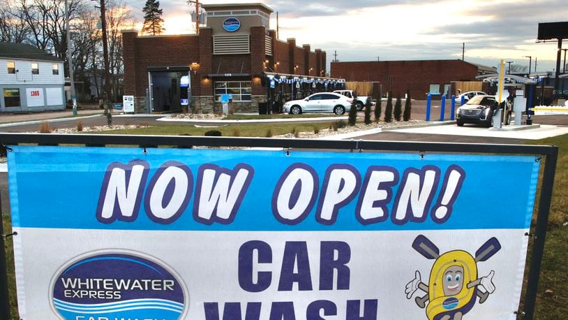 The Whitewater Express car wash is now open. BILL LACKEY/STAFF