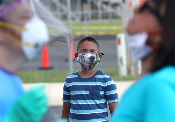 PHOTOS: Free Covid-19 Testing in Springfield