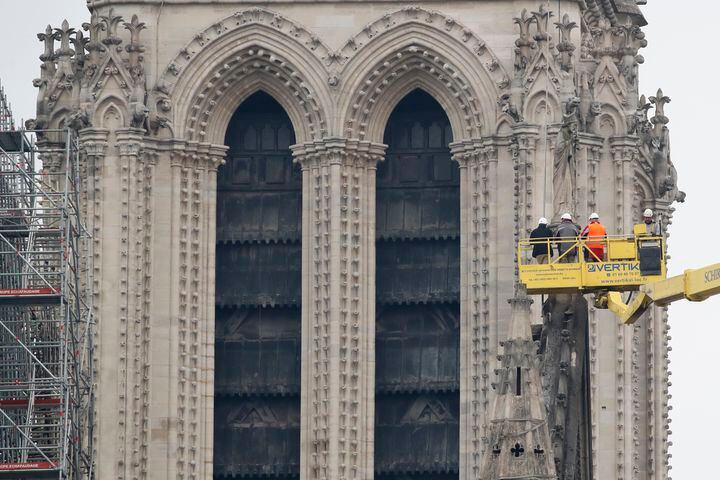 Photos: After Notre Dame fire, Paris surveys damage to historic cathedral
