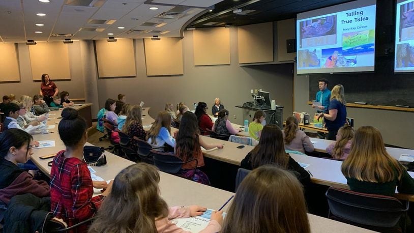 The 2023 Young Authors' Program took place on Friday, March 24, 2023, at the Wittenberg Shouvlin Center for students in all grades to learn about the writing process. BROOKE SPURLOCK/STAFF