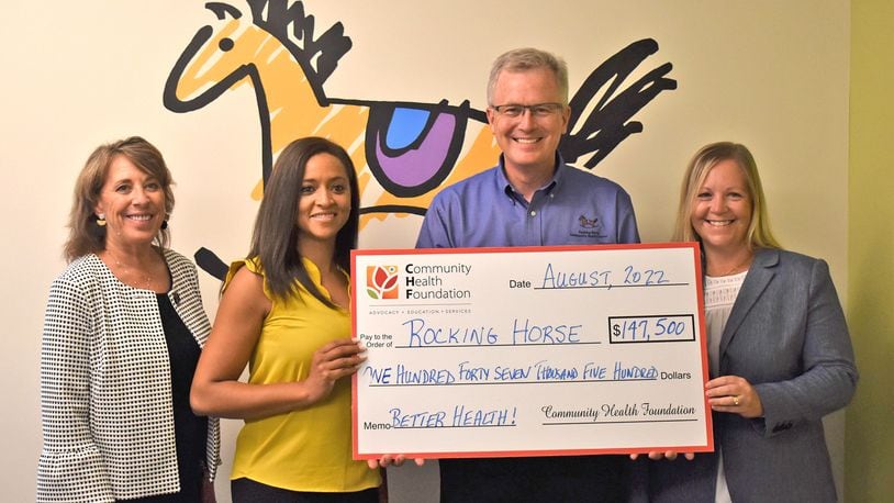 In August, the Community Health Foundation provided outreach support of $147,500 to the Rocking Horse Community Health Center. Rocking Horse CEO Kent Youngman announced his intention to retire at the end of the year, according to a Wednesday release. CONTRIBUTED