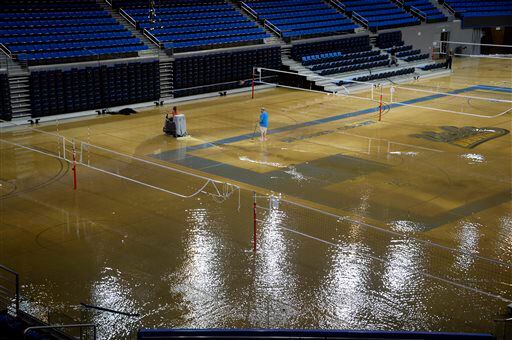 UCLA flooding