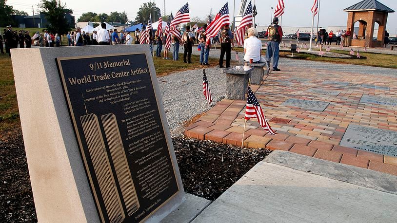 Freedom Grove park in Urbana will be the site of a 9/11 memorial event honoring Alicia Titus, a flight attendant and Champaign County native killed in the Sept. 11, 2001 terrorist attacks. Bill Lackey/Staff